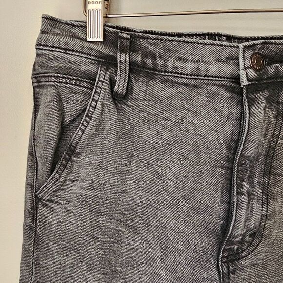 EUC WILD FABLE DARK WASH HIGHEST RISE UTILITY STRETCH JEANS SIZE 10 - Picture 6 of 14